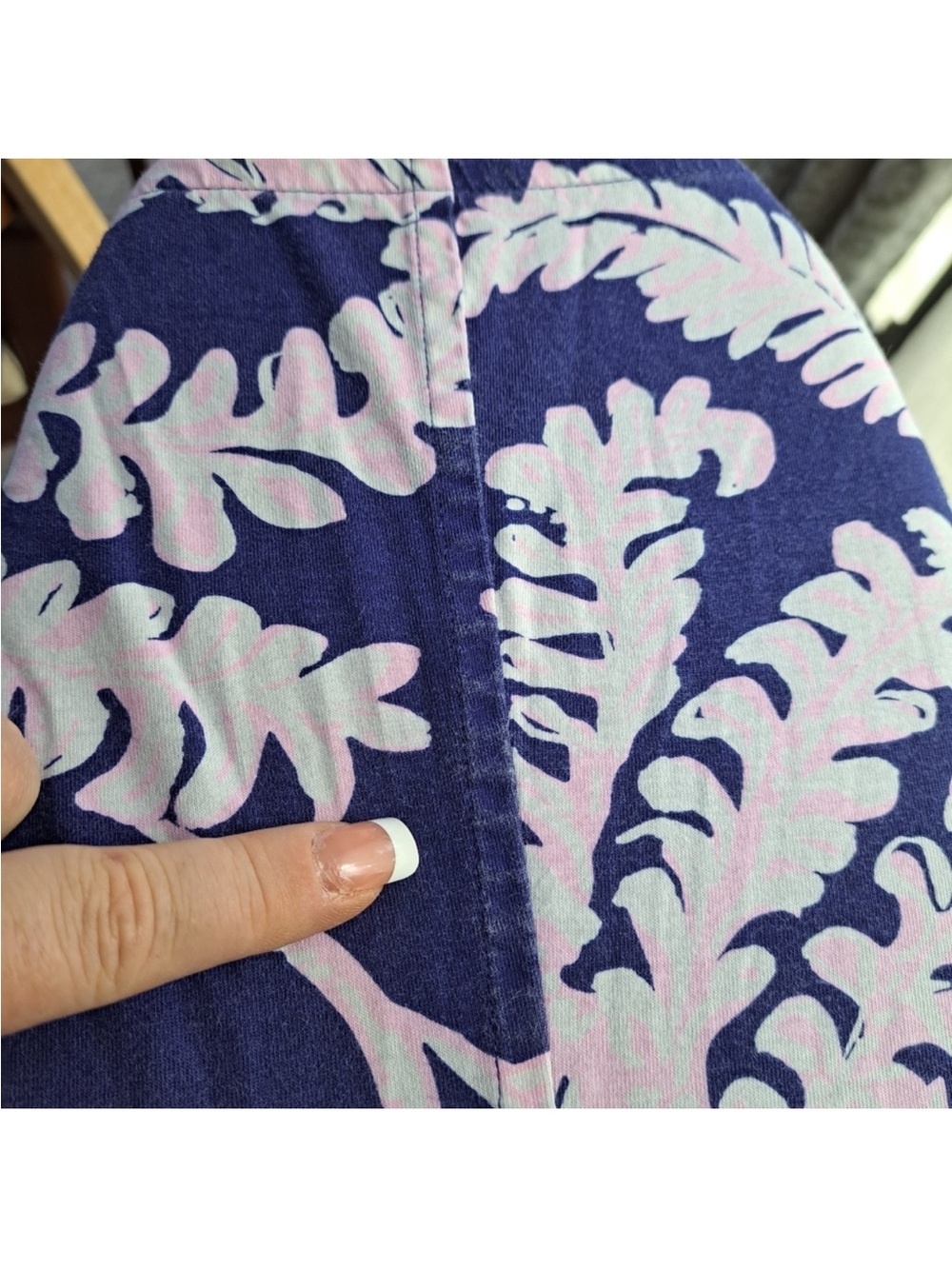 (PLAY CONDITION) Lilly Pulitzer Tosha Dress - Galaxy Blue What The Shell - Picture 7 of 10